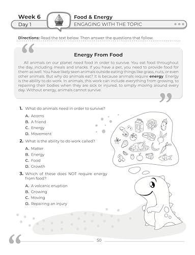 5th Grade Science: Daily Practice Workbook | 20 Weeks of Fun Activities (Physical, Life, Earth and Space Science, Engineering | Video Explanations Included | 200+ Pages Workbook) - Image 5