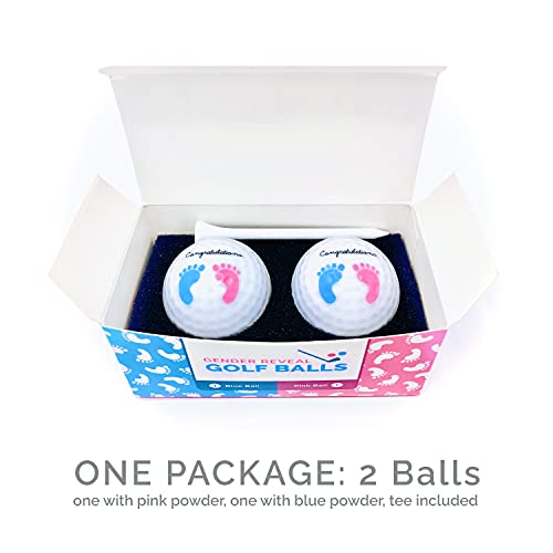 Port City Creations PORTCITY001 Gender Reveal Exploding Golf Balls Set thumb #1
