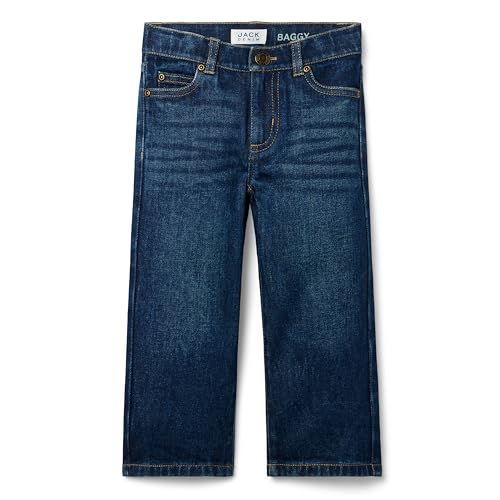Janie and Jack Boys' Relaxed Jean in Kingsley Wash