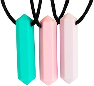 Chew Chew Sensory Crayon Teether Necklace 3-Pack Set – Best Tools for Autism
