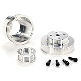 BBK Performance 1553 Underdrive Pulley Kit for Ford Mustang 5.0L - 3 Piece Lightweight CNC Machined Aluminum Kit