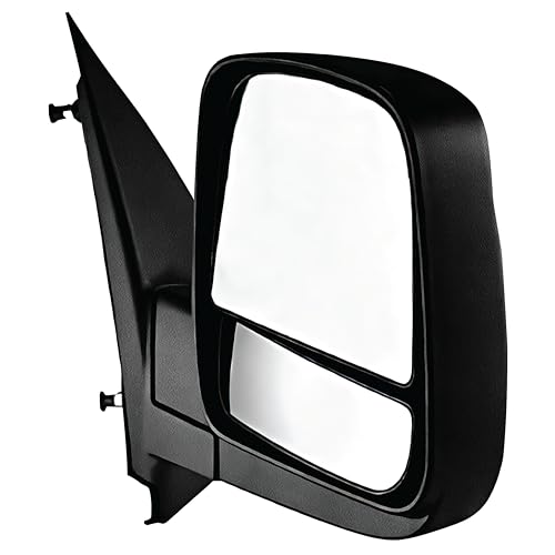Dependable Direct Passenger Side Mirror Fits Chevy Express, GMC Savana 1500 08-14 & Chevy Express, GMC Savana 2500/3500 08-17 – Textured, Blind Spot Corner Glass – Right Side View Mirror OEM GM1321395