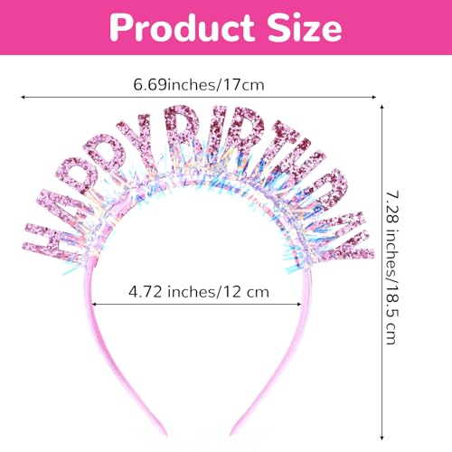 Ahqizfx 589987_1_IQSSPIF5 Birthday Crown Birthday Headband thumb #1