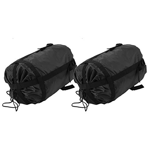 Saco De Compresión, 2 Piezas De Tela Oxford Saco De Dormir para Acampar Al Aire Libre Bolsa De Almacenamiento De Compresión para Adultos De Viaje Impermeable para Sacos De Dormir Ropa