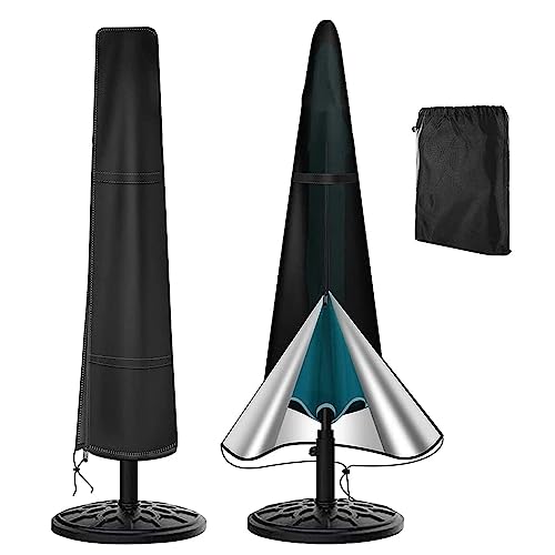 GAOHUI Parasol Cover, 210D Garden Umbrella Covers with Water...