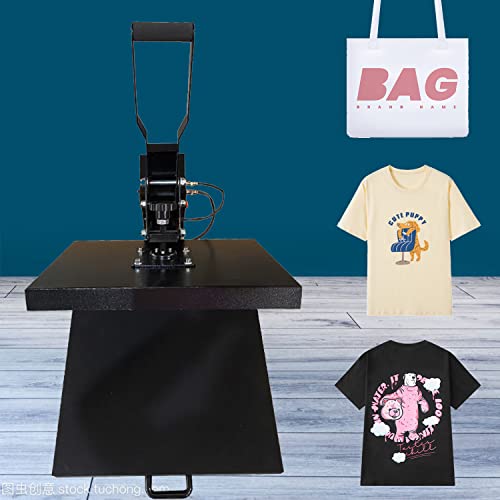 Heat Press Machine, 16"X20" Sublimation Printer Press Heat Transfer Machine, With Slide Drawer Design, Diy For T-Shirts, Ceramic Plates, Canvas Bag, Mouse Pad #TOP4