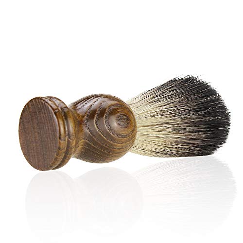 DIY Reines Dachshaar Rasierpinsel Holzgriff Die Rasur Friseur Rasieren Werkzeug Rasierpinsel