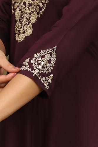 Image of W for Woman Zari Embroidered Anarkali Kurta
