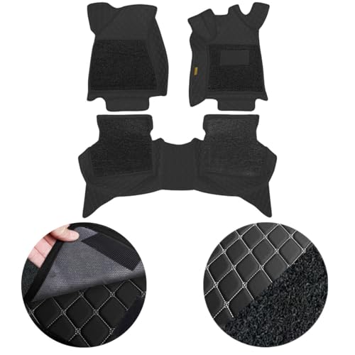 Image of Premium 7D Car Floor Mat for BYD Atto 3 | Black Black