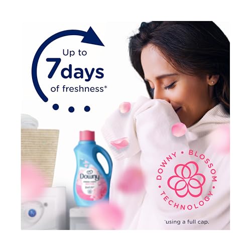 Image of Downy Fabric Softener Liquid, April Fresh Scent, 111 fl oz, 150 Loads