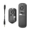 Pixel Kabellose Fernauslöser RW/UC1 Auslöser Fernbedienung Kompatibel mit Olympus E-M1 E-M5-II E-M10-II Pen-F EPL8 EPL7 EPL6 EPL5 EPL3 EPL2 EP5 E600 E620 590UZ 810UZ wie RM-UC1