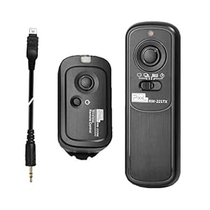 Pixel Kabellose Fernauslöser RW/UC1 Auslöser Fernbedienung Kompatibel mit Olympus E-M1 E-M5-II E-M10-II Pen-F EPL8 EPL7 EPL6 EPL5 EPL3 EPL2 EP5 E600 E620 590UZ 810UZ wie RM-UC1