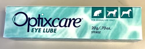 Optixcare Pet Eye Lube Lubricant for Dogs Cats 20 gram
