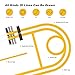 Calcy Ssay Line Striping Machine, with Drawing Circle Kit, Parking Lot Striping Machine for Driveway, Asphalt Or Concrete, Basketball Courts, Pickleball Court, Road Warning