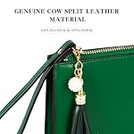 befen Genuine Leather Wristlet Clutch for Women Ultra-Slim Ladies Credit Card Holder Wallet Purses with RFID Protection - Image 5