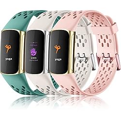 Vanjua - Correa Compatible Con Fitbit Charge 5 Bandas Para Mujeres