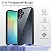 Lucyliy Compatible with Galaxy A06 5G Case [Frosted Anti-Drop Design] for Samsung Galaxy A06 5G SM-A066B/DS A066M Phone Case Black