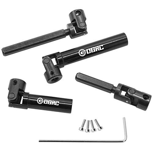 Ogrc 2Pcs Center Driveshaft Steel Drive Shaft For Axial Scx24 C10 Axi00001 Jlu Axi00002 Bronco Axi00006 Upgrate Parts #TOP5