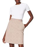 Aus gemustertem Jacquard TOM TAILOR Damen Rock, 27736 - Offwhite Beige Glencheck, 40