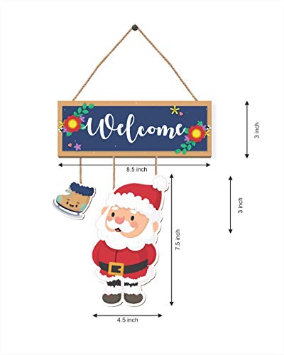 Image of PRINTELLIGENT Marry Christmas Home Door Hanging (Door-C)