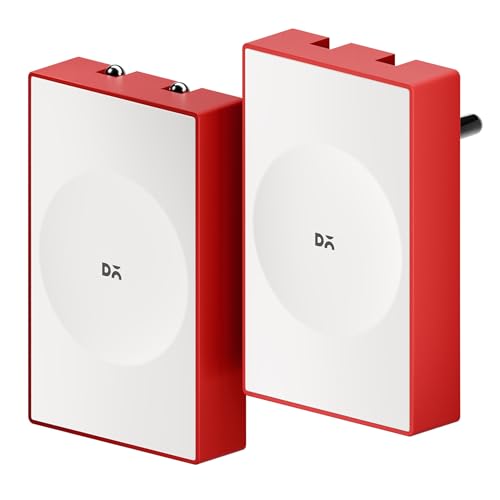 Image of DailyObjects POP 45W Wall Charger Adapter with Foldable Pins|USB-C Dual Port Power Output|Fast Charging|GaN5|Slim|Support iPhone 12 13 14 15 16 pro Max, Android,ipad,Samsung,oneplus|Lightweight-Red