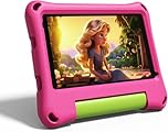 VASOUN Kids Tablet 7 Inch, Android 13 Tablet for Kids, Parental Control, Free Kids APP Pre-Installed 32GB GMS Certified WiFi Dual Camera with Eye Protection, Pink
