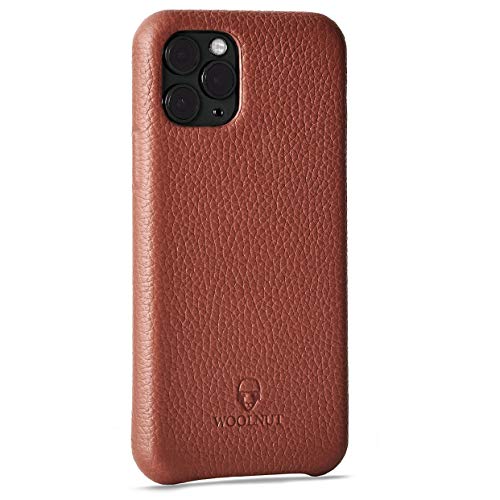 Housse pour iPhone 11 Pro Woolnut marron anti-choc en cuir durable