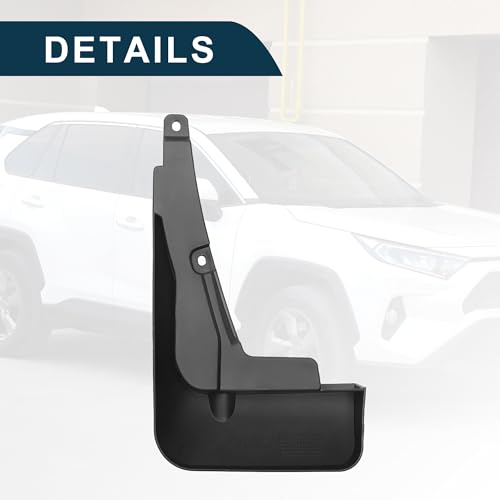 Image of Mud Flap Splash Guard for Toyota Highlander 2020-2024 Durable | Front & Rear Side Mudflaps with Mount Accessor 1 Set