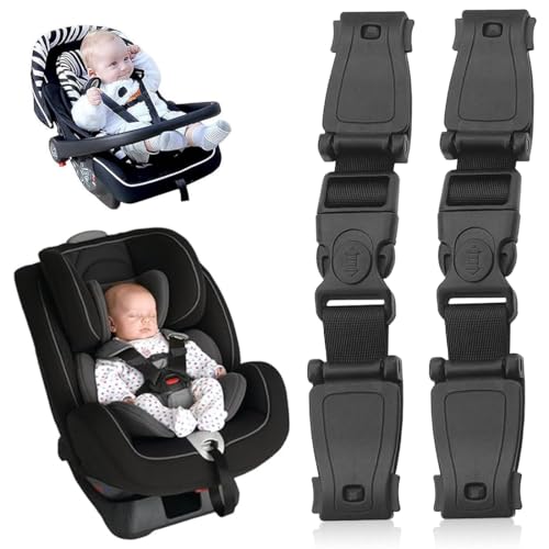2 Pièces Clip de Sangle Enfant Auto Clip Ceinture Siege Auto Pince Ceinture de Sécurité Voiture Chest Clip Sécurité Bébé Attache Ceinture Voiture pour...