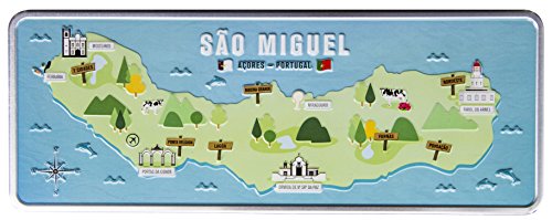 Ocean Plates  Portugal  Açores S. Miguel (33 x 12,50 cm)
