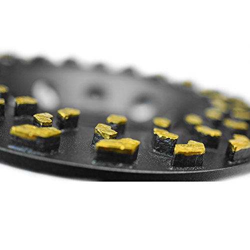 Megatron 7" Diamond Cup Grinding Removing Disc Wheel For Any Concrete, Paint, Epoxy, Glue And Mastic With Cdb Newest Technology (Megatron 7") #TOP5