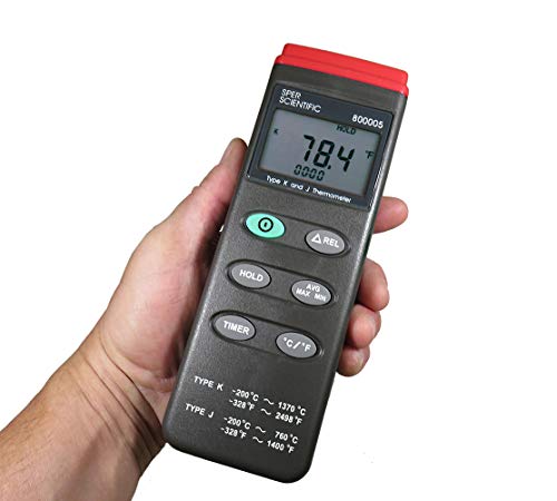 Sper Scientific 800005 Type K/JThermocouple Thermometer with RS232 Output
