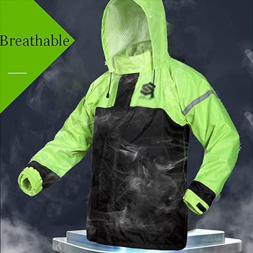 Poncho impermeable unisex para lluvia y ciclismo L miniatura 3