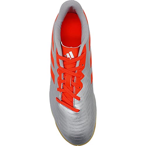 Chuteira Adidas Futsal Artilheira V Masculino Prata e Vermelho