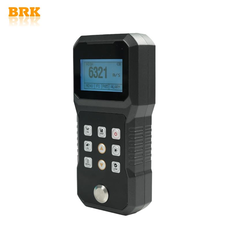 Miernik Gaussa BRK Electronic 6mm Probe Portable Digital Ultrasonic Thickness Gauge/Meter for Steel Pipe & Curved Surface with Range 0.75-80mm do Badań