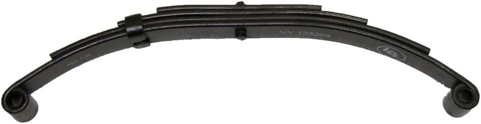 AP Products 014-125797 2000Lb 3 Leaves Leaf Spring , Black