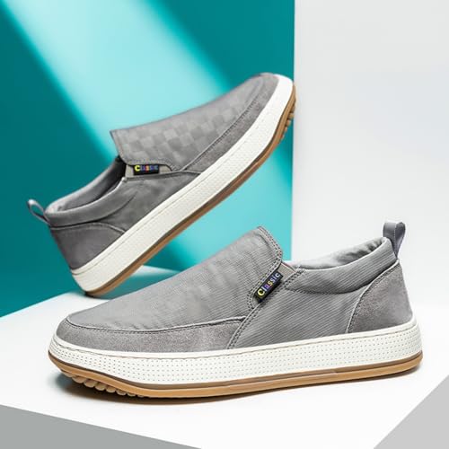 Mens Casual Slipons Lightweight Loafers for Home Leisure Driving Travel Occasions4