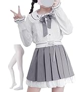Amazon.co.jp: [JIURUN] 制服 ワンピース ロリータ コスプレ