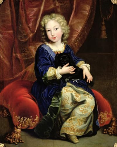 Elegante lienzo de Felipe de Francia: pintura clásica de 60x90cm ideal para salones