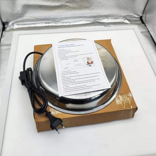 Waterer de frango de inverno, Waterer aquecido de aves | Base de água quente para aves com temperatu