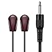 IR Infrared Emitter Extender Cable Extension (10 Feet 3Meter) Dual Head2 Eye 3.5mm Jack Infrared Red Transmitter Blaster Blink Eye Wire Cord Compatible with IR Repeater Extender System Kit, Xbox One