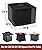 NUPICK 30 Inch Square Fire Pit Cover for TACKLIFE Propane Fire Pit Table, 600D Waterproof Cover Fits 28-30 Inch Fire Pit, All Weather Resistant