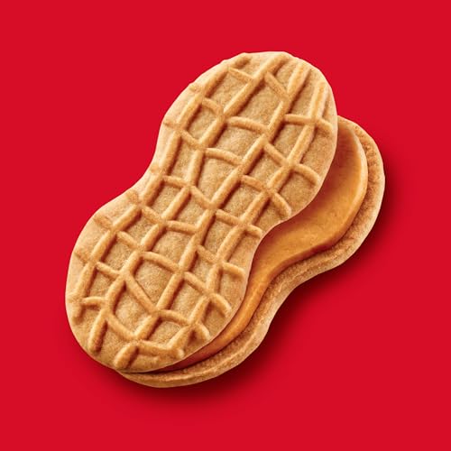 Image of NUTTER BUTTER Peanut Butter Sandwich Cookies, 10 Snack Packs
