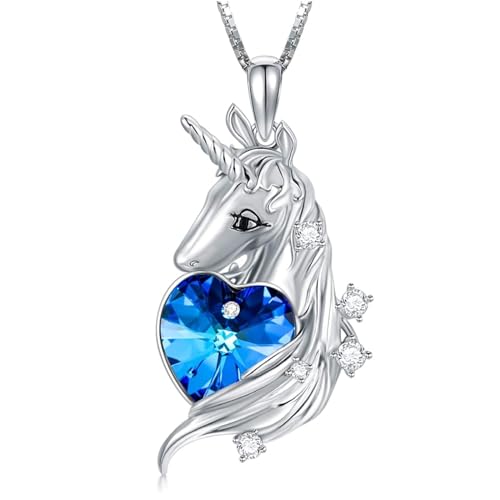 Collier licorne pour fille : le cadeau d'anniversaire mignon et tendance en argent