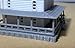 Outland Models Train Railway Layout Country 2-Story House White Z Scale 1:220