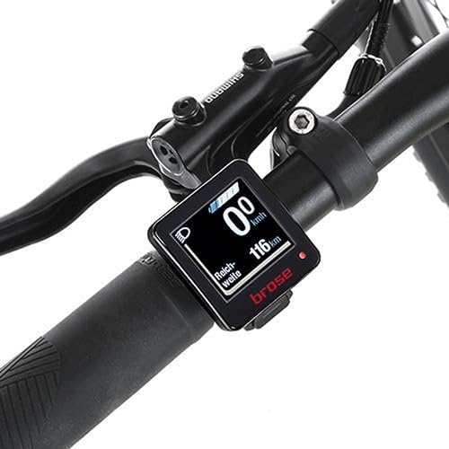 FISCHER E-Mountainbike MONTIS 8.0i, Elektrofahrrad für Damen und Herren, RH 49 cm, Mittelmotor 90 Nm, 36 V Akku, Gelb