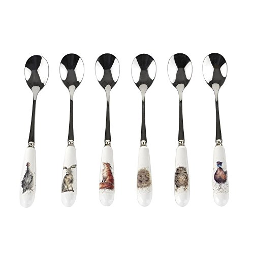 Wrendale by Royal Worcester Tea Spoons S/6