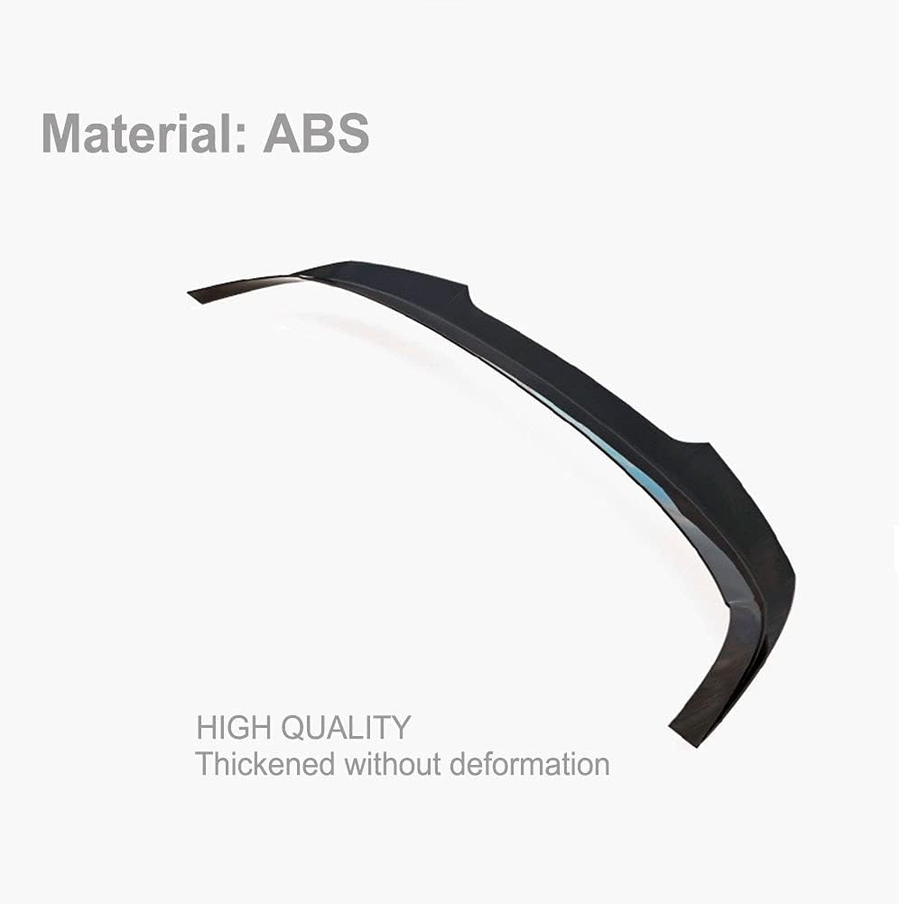 Rear Trunk Spoiler Fits for Volkswagen New Golf 8 MK8 Pro/R Line 2021 ABS Car Rear Boot Lid Highkick Spoiler Wing Lip… (Gloss Black)