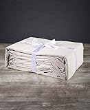 Delilah Home Sustainable Living 100% Organic Hemp King Pillow Cases, Certified by GOTS and Vegan.org, Proudly Made in Portugal, 2 Pieces, Natural