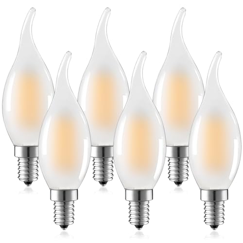 Suncan 6 lampadine a LED E14, dimmerabili, a forma...